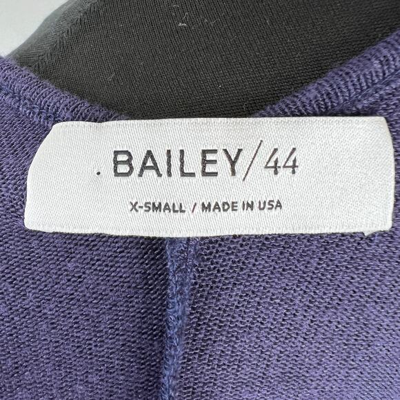 Bailey 44 Cold Shoulder Genie Top Purple Amethyst Bell Sleeves Top Size XS NEW - Picture 9 of 12